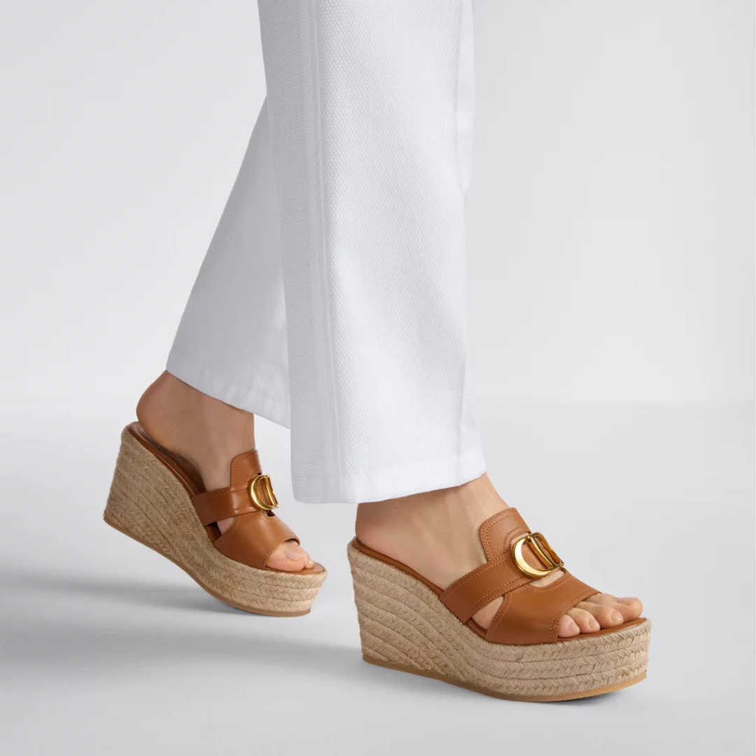 DIOR BOBBY MEDIUM TASCHE UND 30 MONTAIGNE WEDGE SANDALEN SET