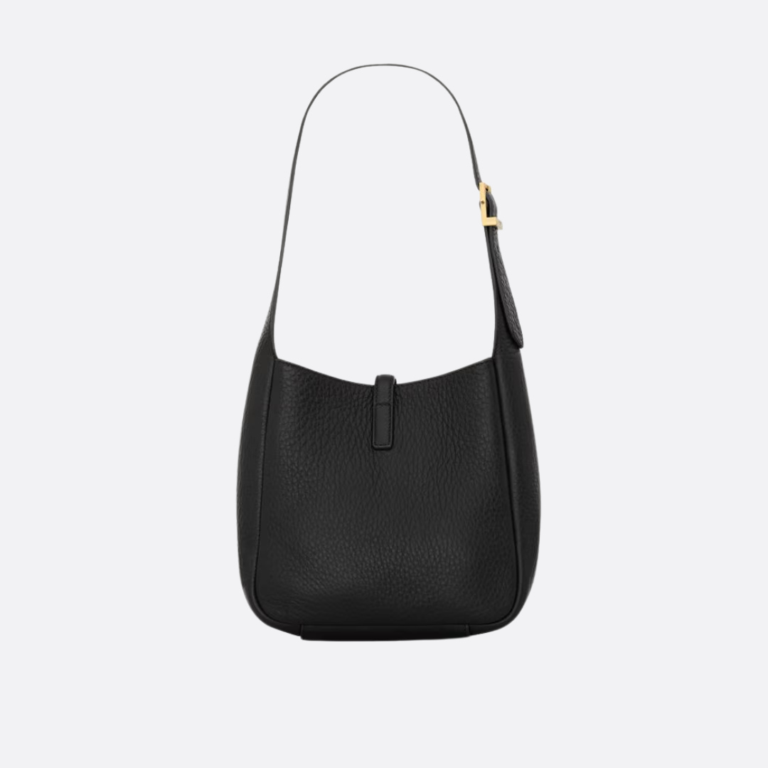 YVES SAINT LAURENT KLEINE HANDTASCHE AUS GENARBTEM LEDER