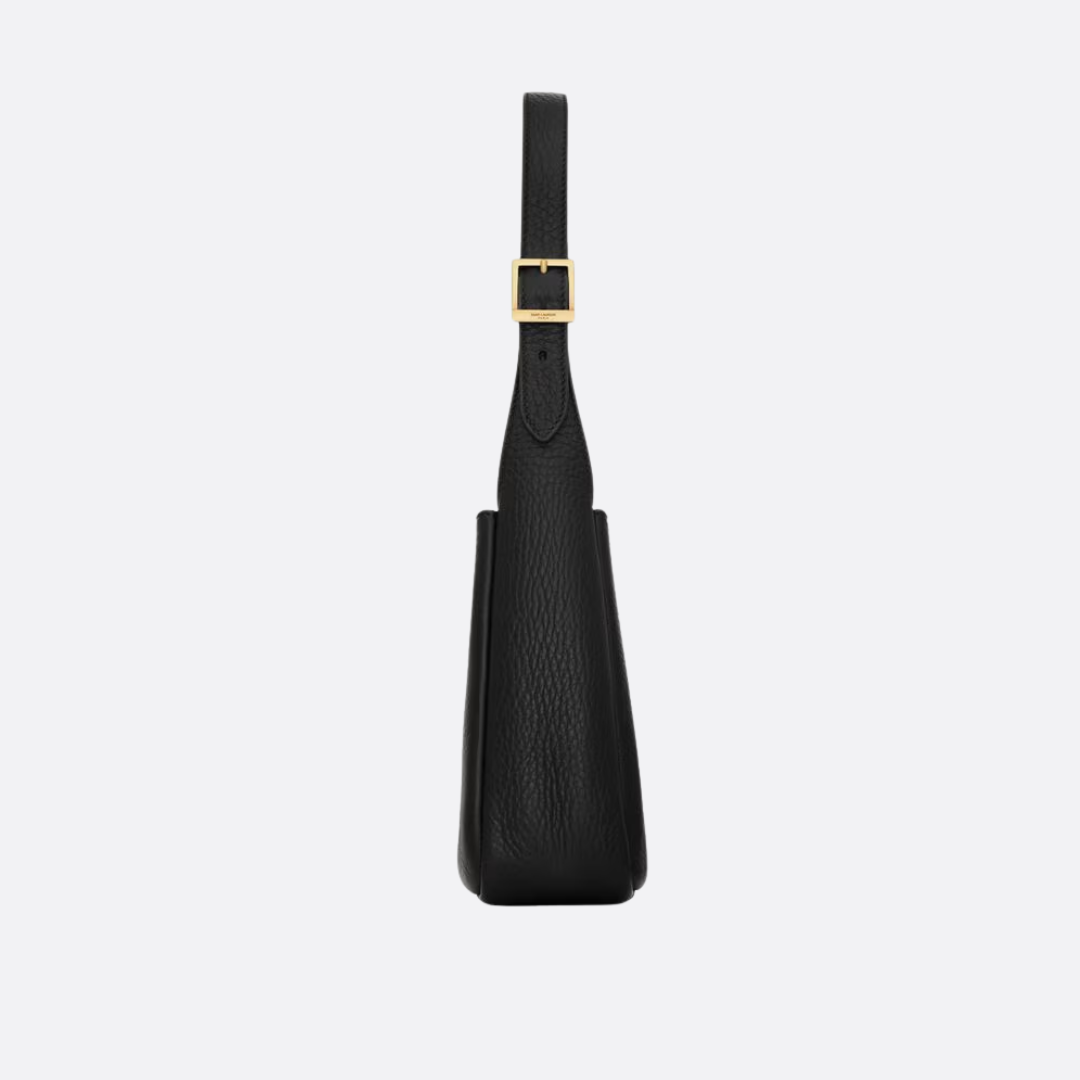YVES SAINT LAURENT KLEINE HANDTASCHE AUS GENARBTEM LEDER