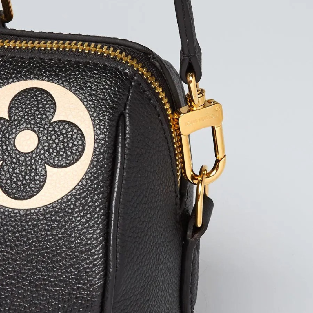 LOUIS VUITTON SPEEDY BANDOULIÈRE 25 EMPREINTE TASCHE SCHWARZ