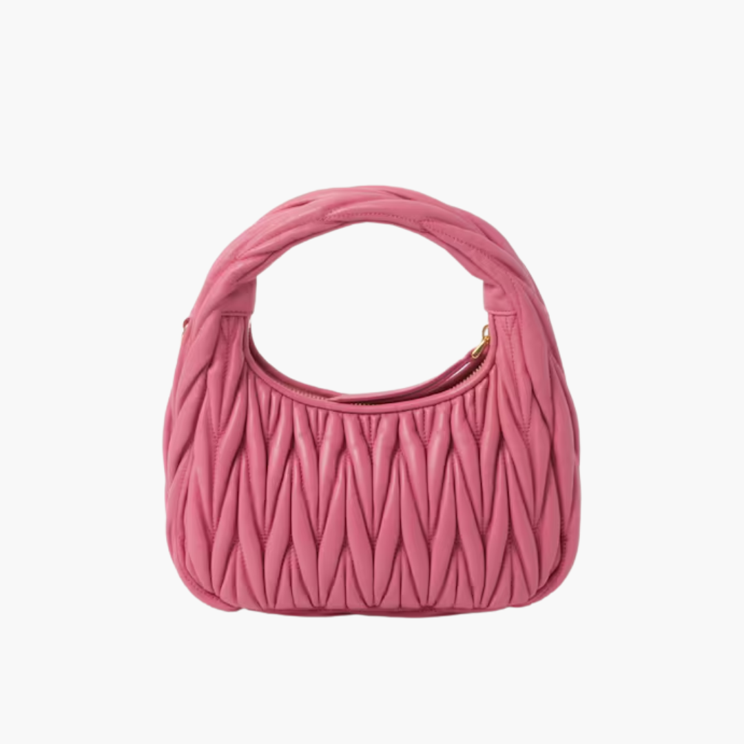 MIU MIU WANDER SCHULTERTASCHE AUS MATELASSÉ NAPPA LEDER