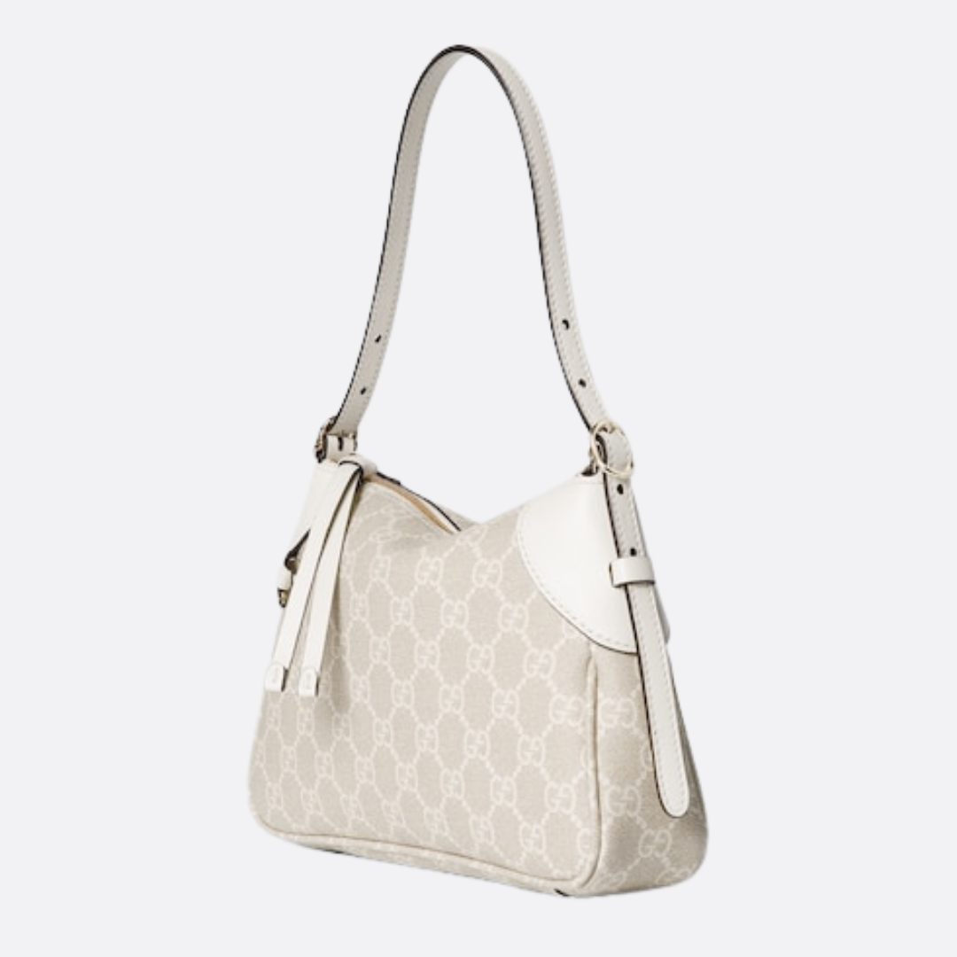 GUCCI – KLEINE SCHULTERTASCHE MIT GG-EMBLEM
