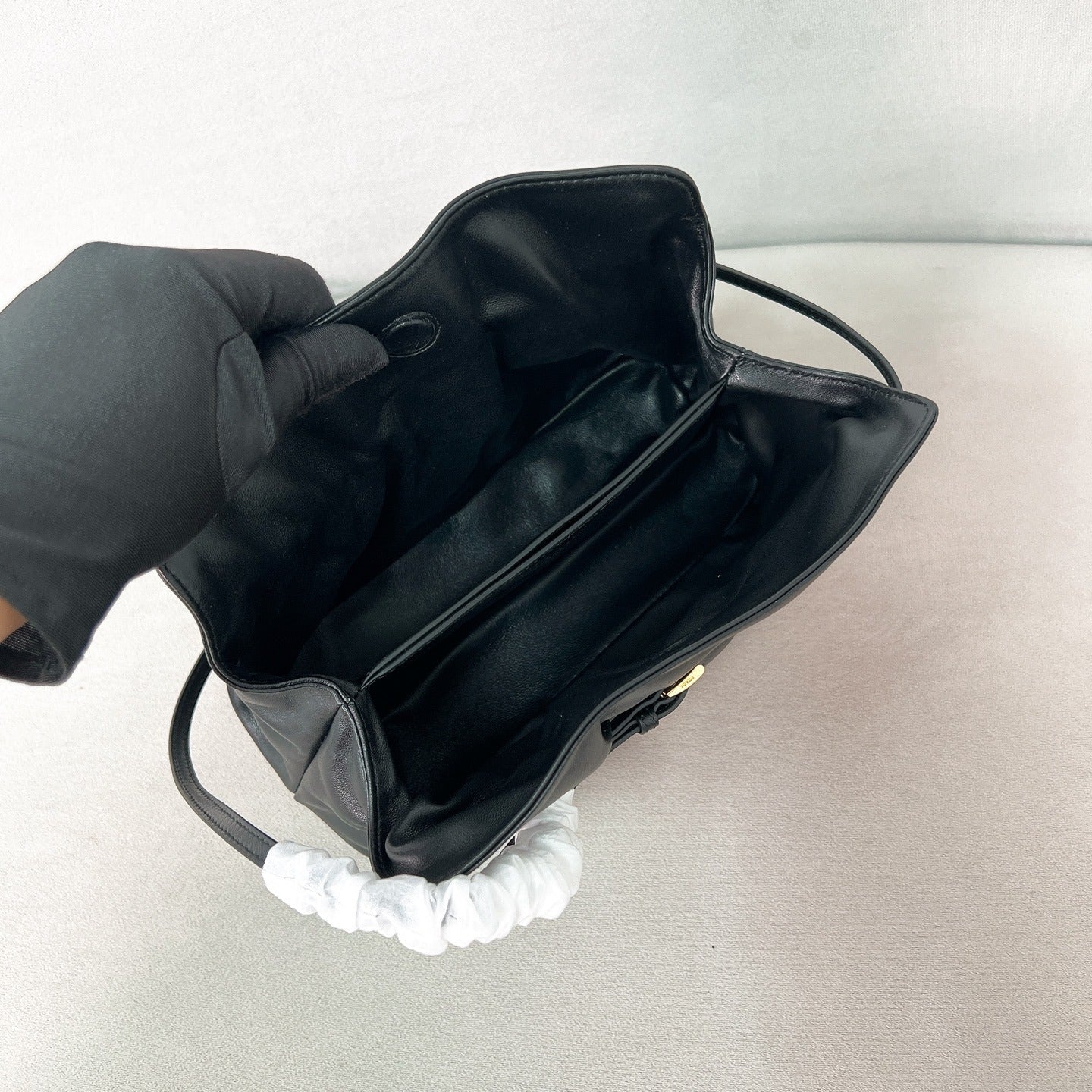 PRADA DADA SMALL HANDTASCHE AUS NAPPA LEDER