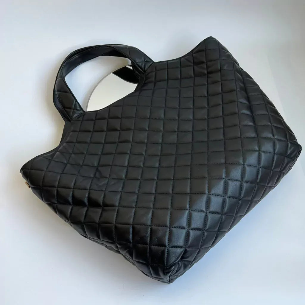 SAINT LAURENT ICARE HANDTASCHE AUS GESTEPPTEM LAMMLEDER